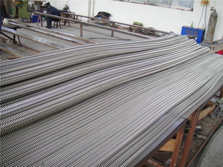 Customizable Pitch Balance Weave Conveyor Mesh